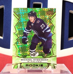 Michael Eyssimont 2022-23 - Green Parralel Rookie Ud Ice #142